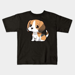 Beagle Kawaii Kids T-Shirt